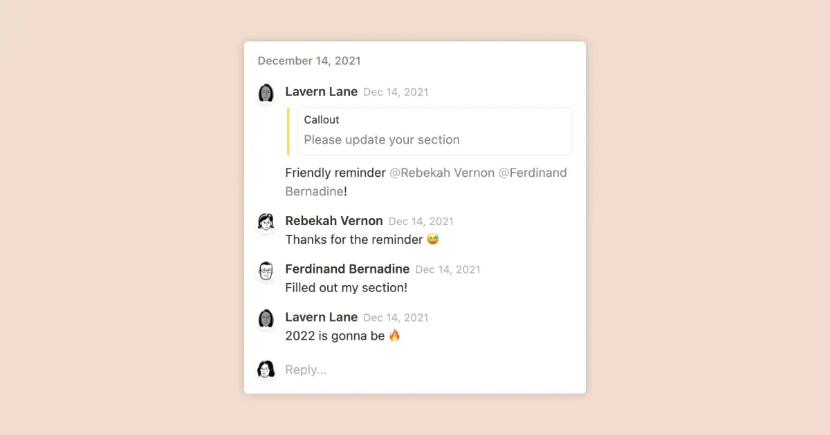Notion 2.12, now with better comments 💬